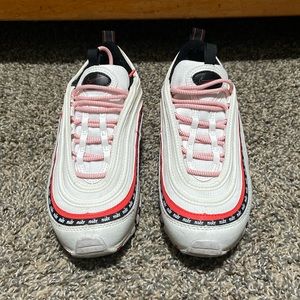Nike Air Max 97, size 4Y, worn a couple times but shoes are in great shape.